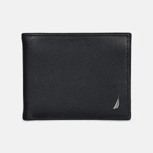 Nautica Mens Leather Billfold Wallet