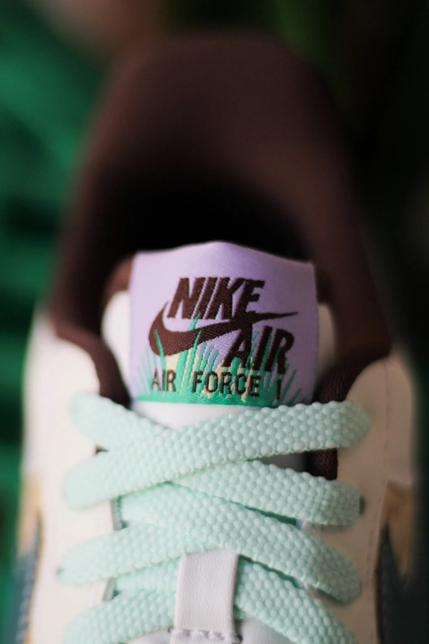 NIKE AIR FORCE 1 RETRO QS "SUMMIT WHITE/GLACIER BLUE-MINT FOAM"