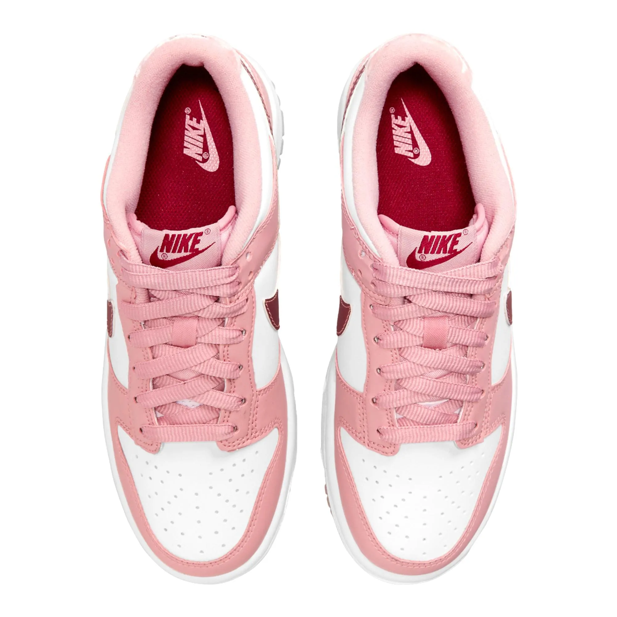 Nike Dunk Low Pink Glaze / Pink Glaze - White  DO6485-600 Grade-School