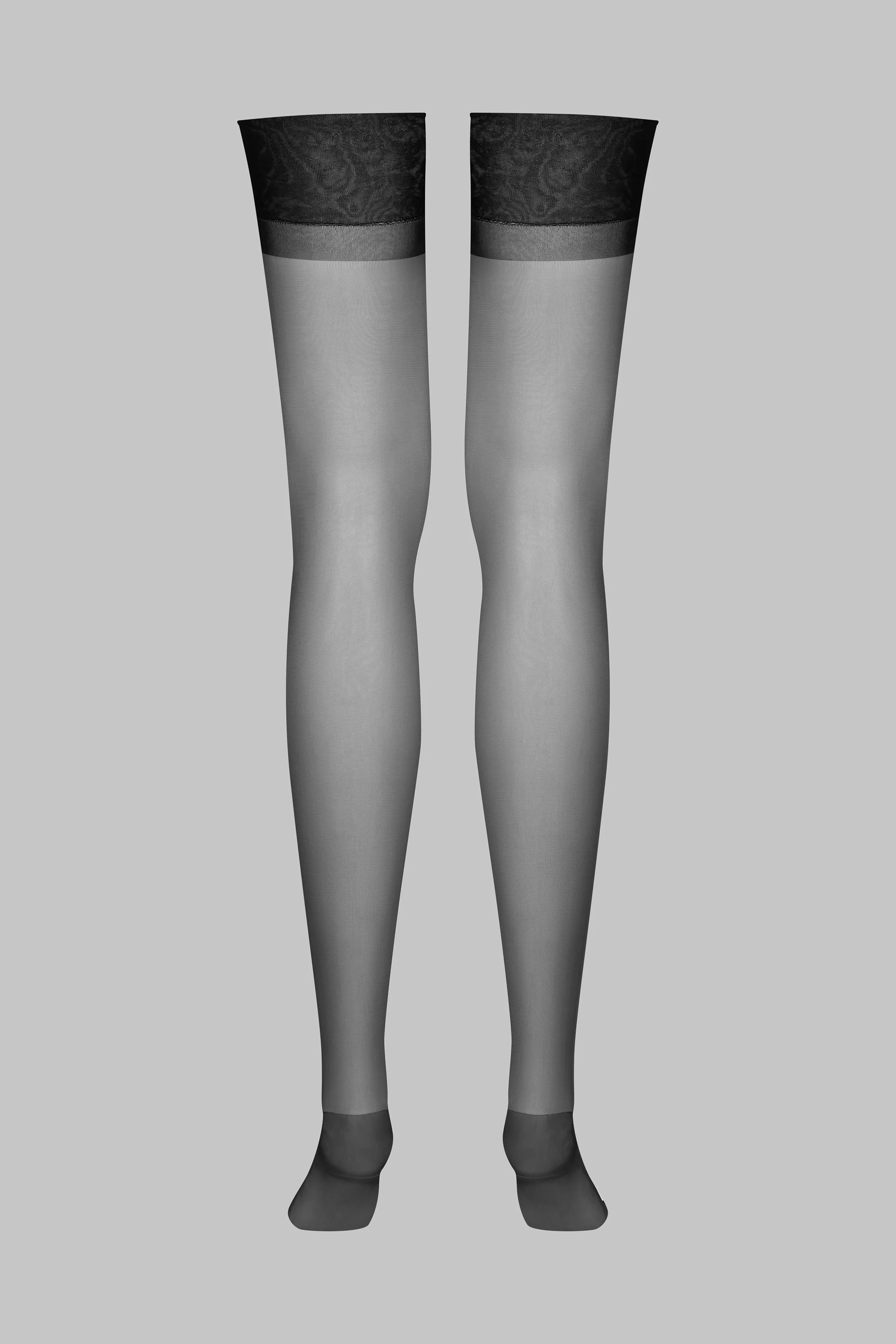 Nylon stockings Signature - 15D - Les Coquetteries Maison Close
