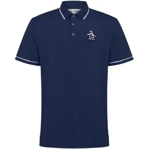 Original Penguin Heritage Polo Large Pete Logo Polo Shirt - Nebulas