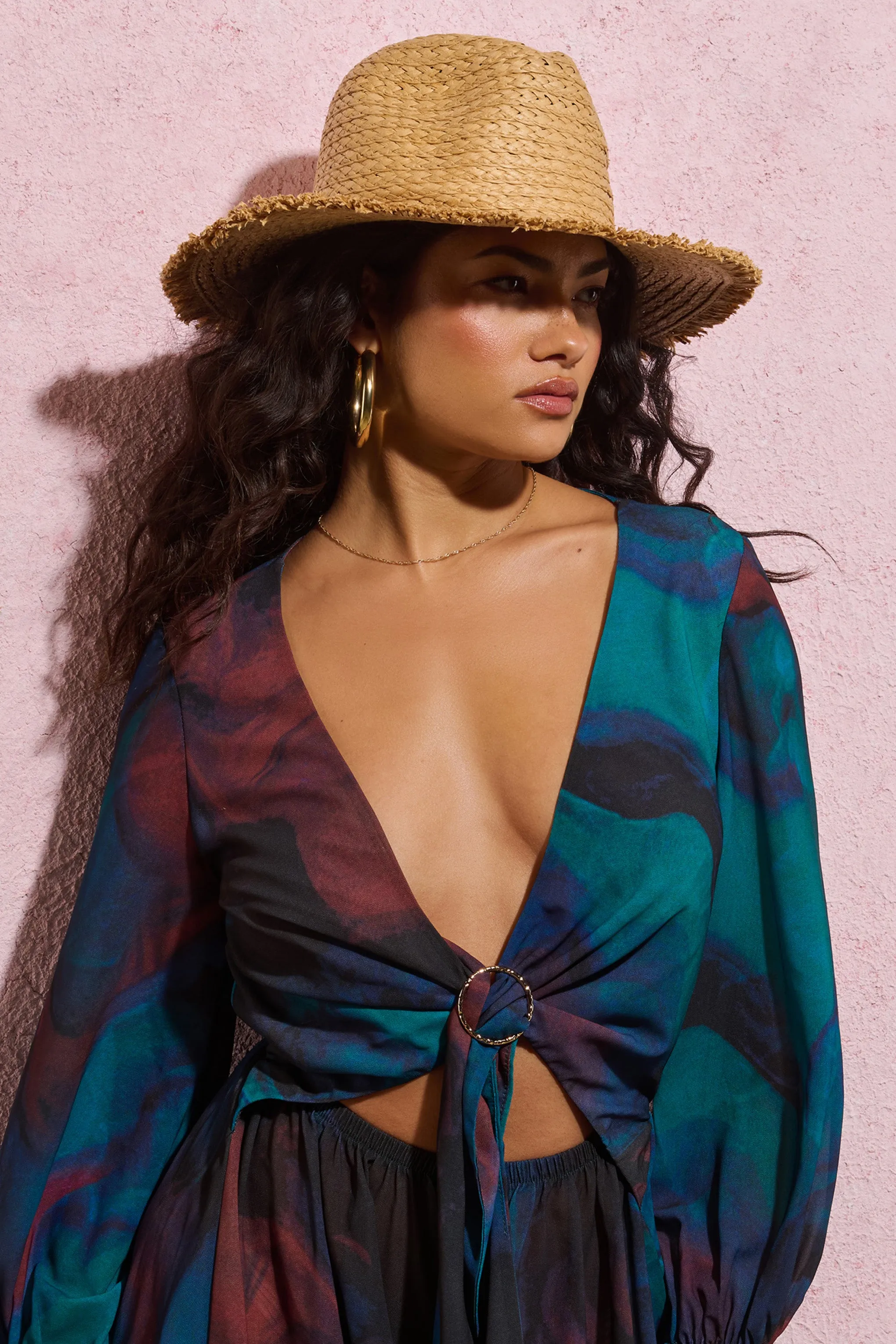Sail Away | Tan Straw Sun Hat Club L London