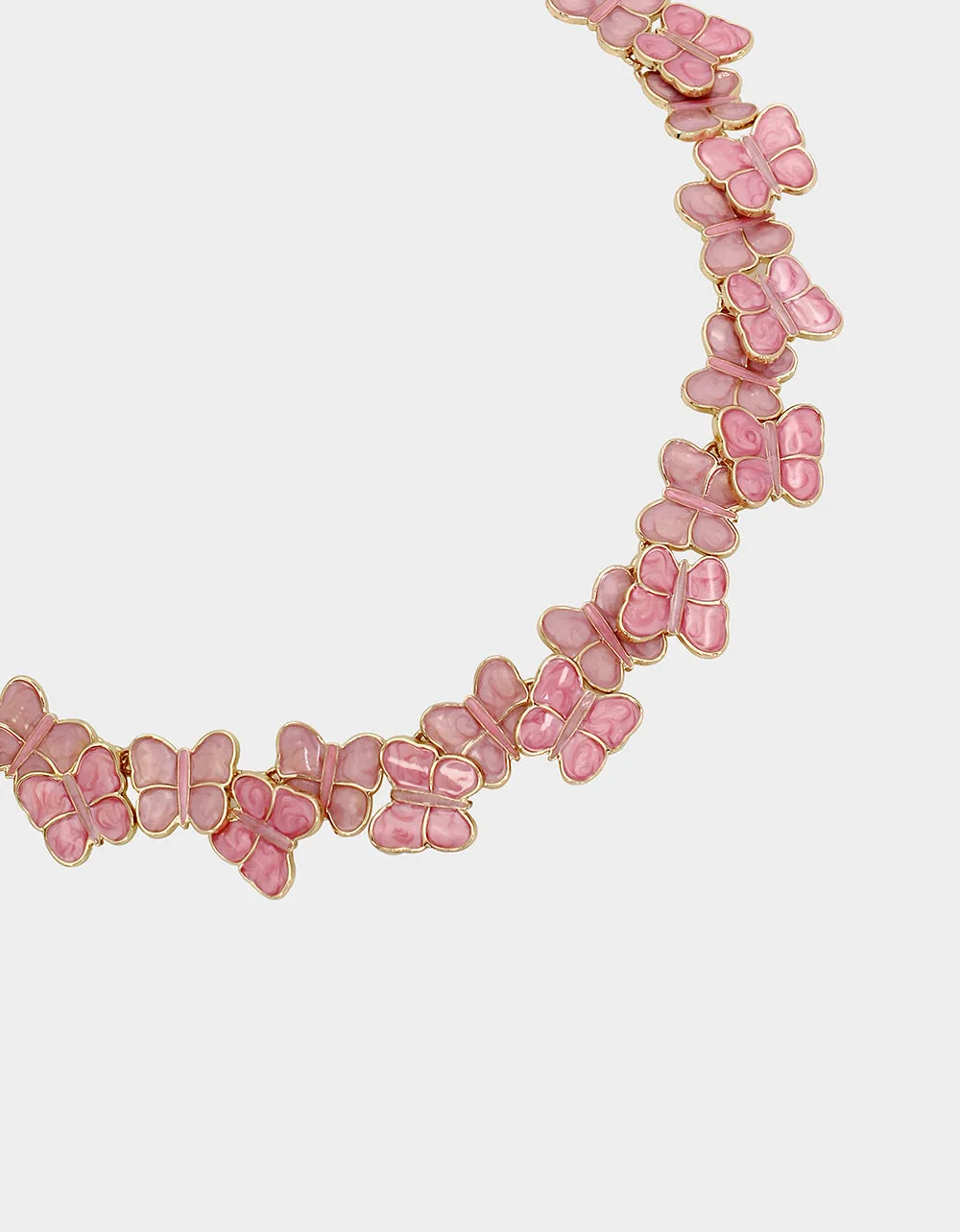 SWEETHEART SWOON BUTTERFLY COLLAR PINK Betsey Johnson
