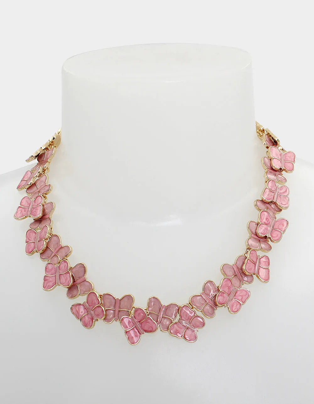 SWEETHEART SWOON BUTTERFLY COLLAR PINK Betsey Johnson