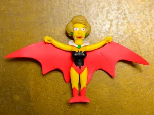 Vampire Ms. Krabappel - Playmates Simpsons World Of Springfield Vintage Figure