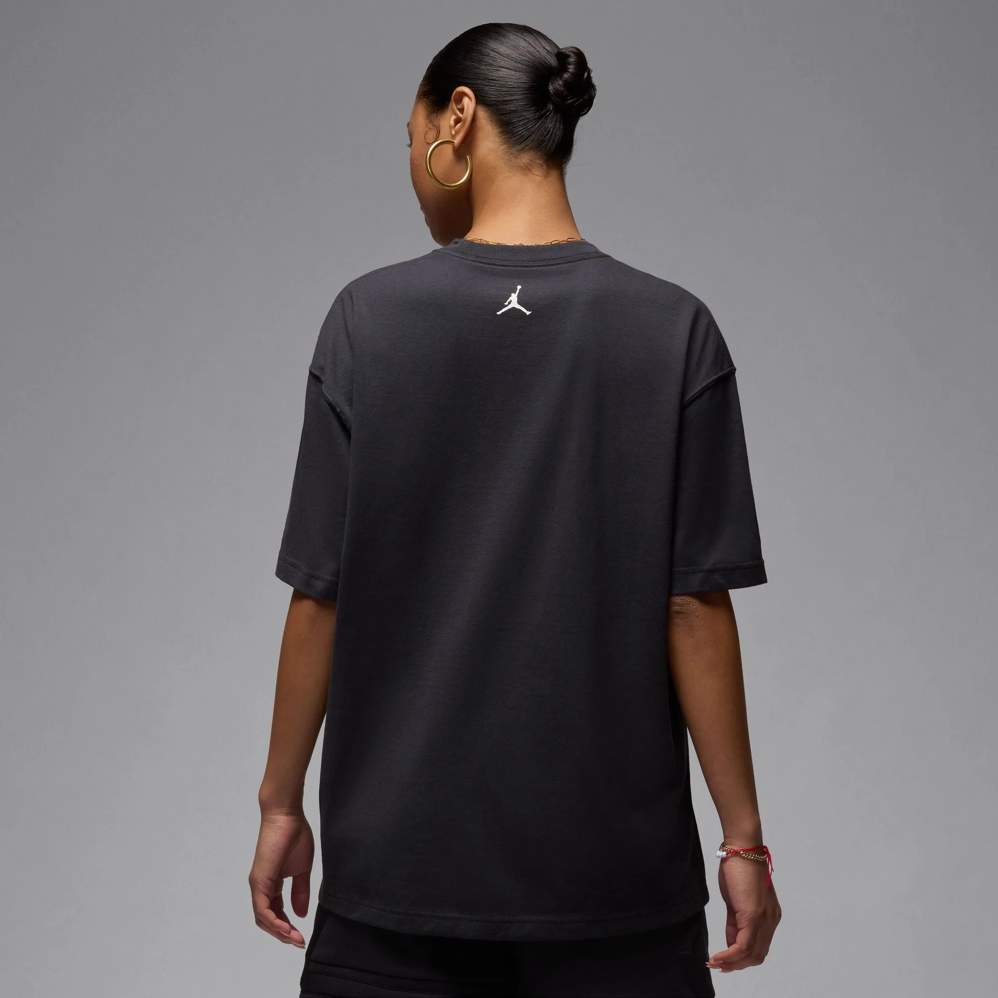 W JORDAN OVERSIZED GRAPHIC SHIRT "OFF NOIR"