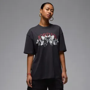 W JORDAN OVERSIZED GRAPHIC SHIRT "OFF NOIR"
