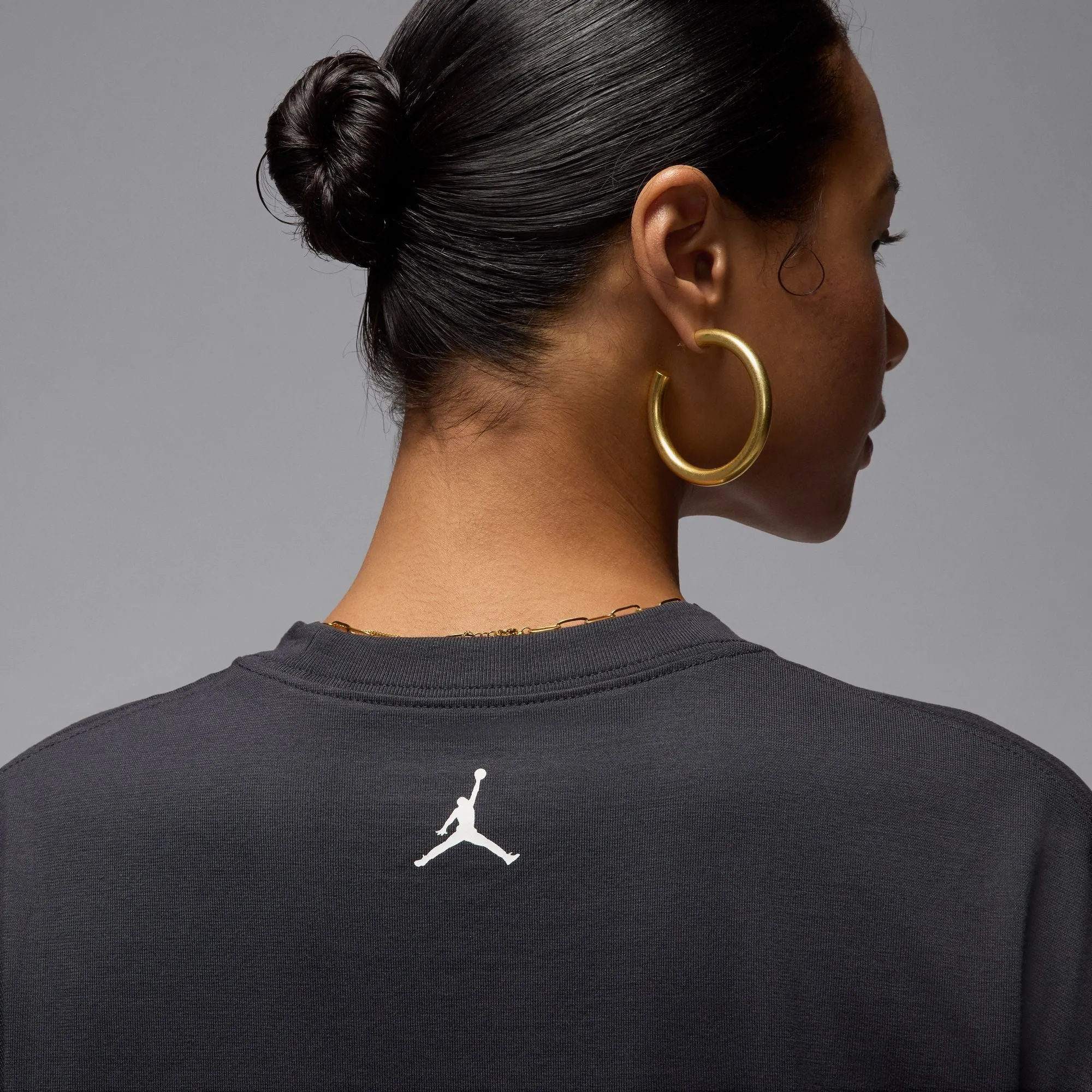 W JORDAN OVERSIZED GRAPHIC SHIRT "OFF NOIR"