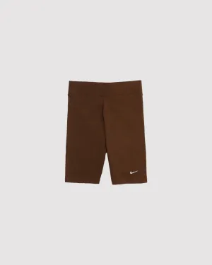 W MID RISE BIKE SHORTS "CACAO WOW"