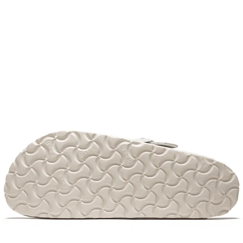 Women's Birkenstock Boston Soft Footbed Suede - Antique White