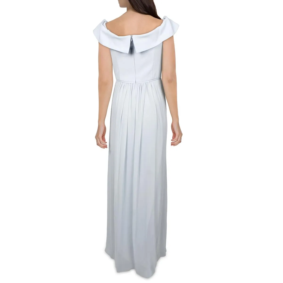 Womens Portrait Long Formal Dress